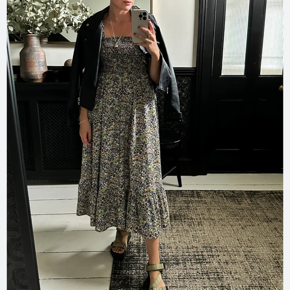 NWT Zara Lien Blend Floral Print Dress - 6962-023 - Picture 11 of 11